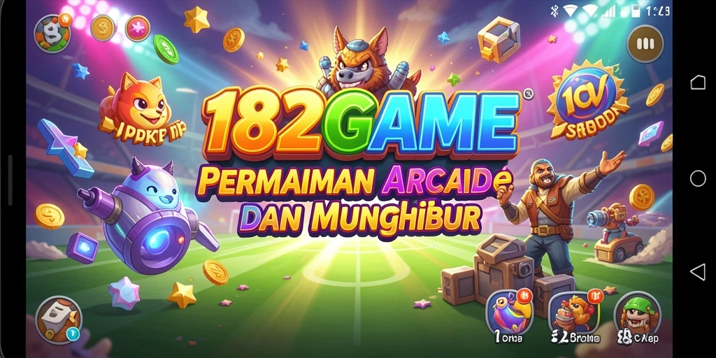 Screenshot utama 182GAME menampilkan gameplay seru dan menantang.