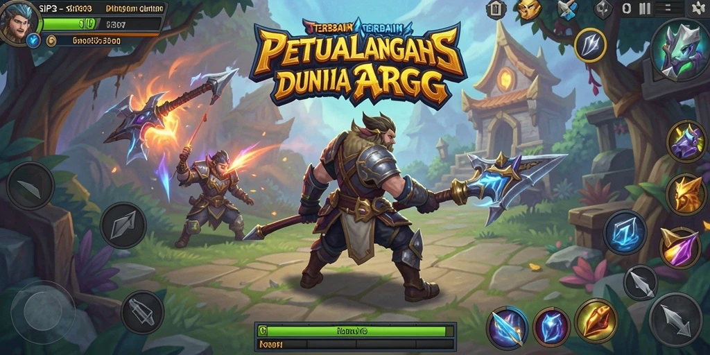 Tampilan gameplay menakjubkan dalam dunia ARPG yang luas dan dinamis.
