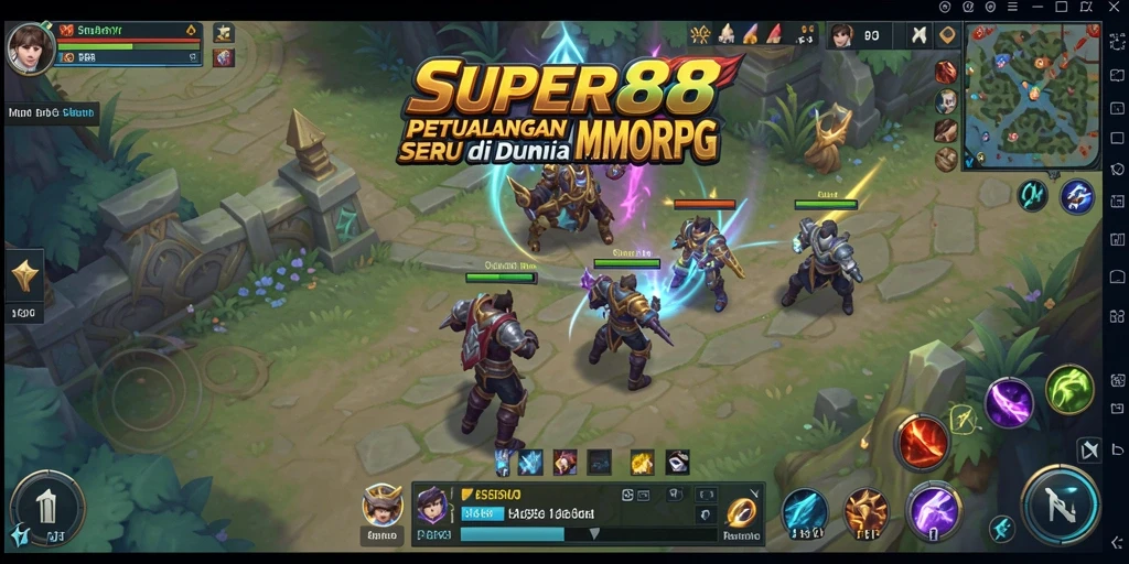 Gameplay <strong>SUPER88</strong> yang seru dalam dunia MMORPG.